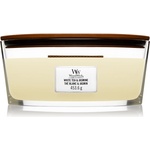 WoodWick White Tea & Jasmine ароматна свещ с дървен фитил (hearthwick) 453.6 гр