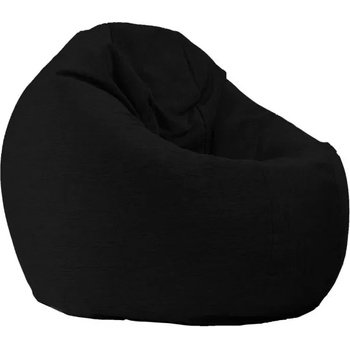 Image 1 of Pufrelax Калъф за пуф 330л. , Relaxo XL - Eerie Black, (Не съдържа пълнеж), Гама Premium