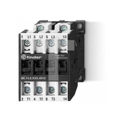 Power Contactor 3 Z 1 Z, 10A-400V AC3, 24V AC 6K. 14.8. 024.4810