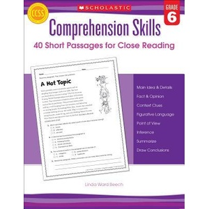 Comprehension Skills, Grade 6 | Linda Ward Beech (ISBN: 9780545460576)