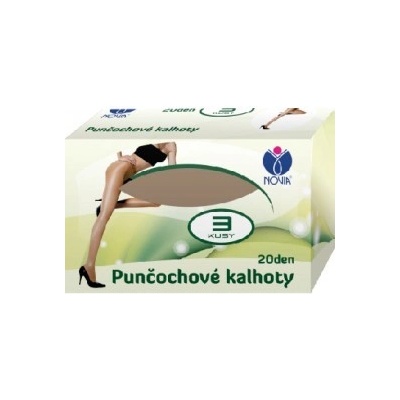 Novia Punčochové Kalhoty 3 kusy v balení N03 hnědá