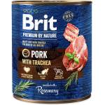 Brit Консерва Brit premium by Nature Свинско и Трахея 800 г