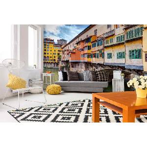 DIMEX ART Самозалепваща се флизелинова фототапета понте векио, флоренция 375 x 250 см
