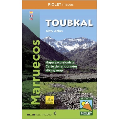 Toubkal. Alto Atlas. Marruecos. Escala 1:40.000