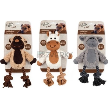 AFP Dog Lambswool-Cuddle Knot 31 x 22,5 x 7,5 cm