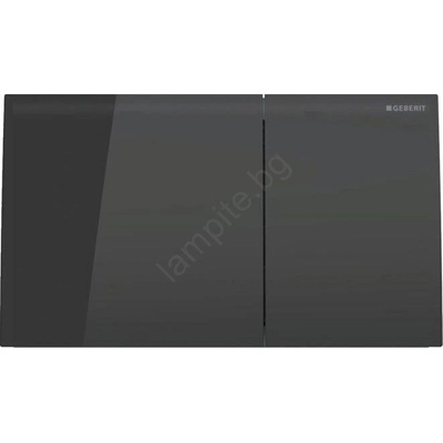 Geberit 115.622. SJ. 1 - Бутон за промиване Sigma70 25x14, 6 cm черен (GB0074)