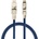 4smarts 6in1 ComboCord Cable - качествен многофункционален кабел за microUSB, Lightning и USB-C стандарти (син)