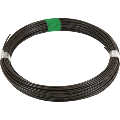 Napínací drát PILECKÝ 3,4 mm poplastovaný 78 m hnědý