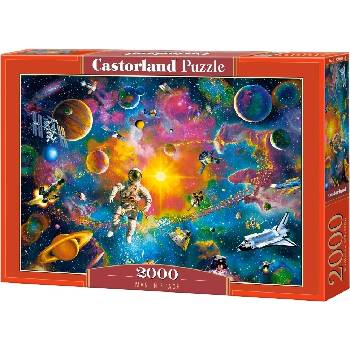Image 1 of Castorland Пъзел Castorland от 2000 части - Човек в космоса (C-200849-2)