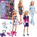 SIMBA Steffi 3 v 1 v rôznych oblečení