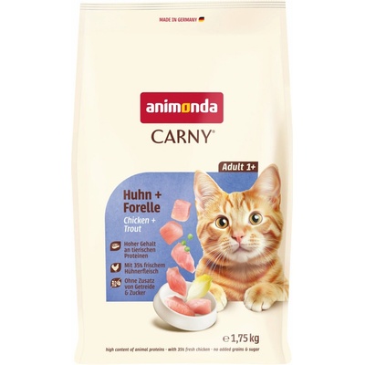 Animonda Carny Adult kuracie pstruh 3 x 1,75 kg