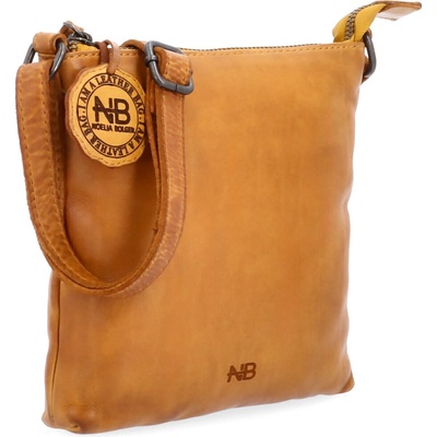 Noelia Bolger kabelka crossbody žlutá NB 2415 ZLU