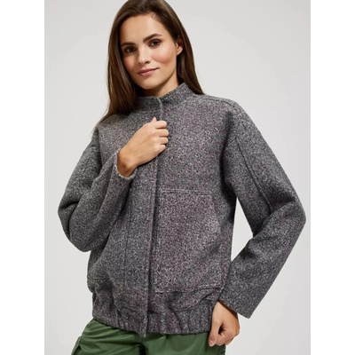 Moodo Сив melanže бомбър Moodo | Siv | ЖЕНИ | S