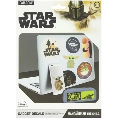Samolepky Mandalorian Child Yoda PP7339MAN