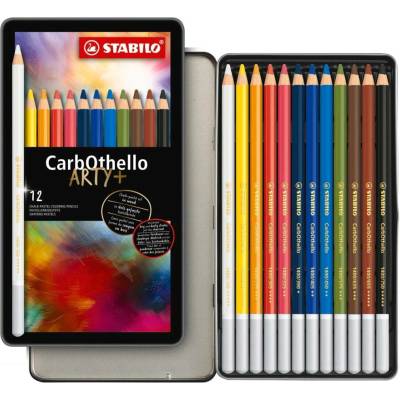 STABILO Pastely CarbOthello/12ks plech