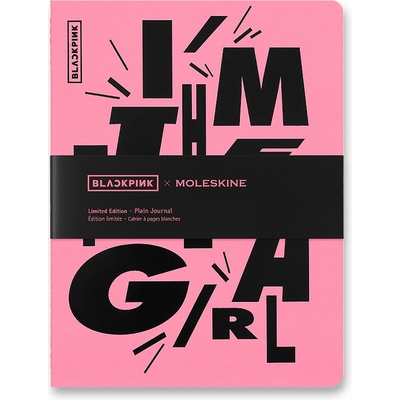 Moleskine Sešit Cahier Blackpink B5 čistý černorůžový