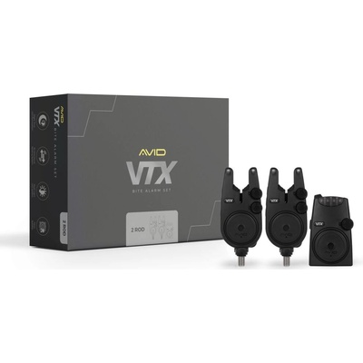 Avid VTX 2+1 Bite Alarm Set 2+1