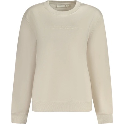 Calvin Klein Дамски суитшърт без цип calvin klein, Размер xl, Цвят Бежов (j20j224731_bepdh)
