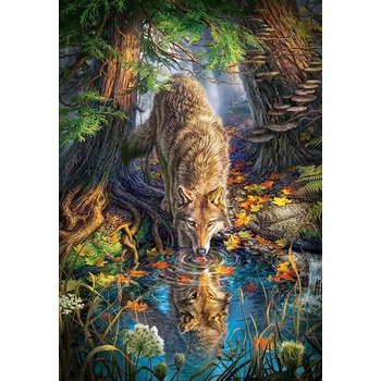 Castorland - Puzzle Wolf in the Wild - 1 500 piese