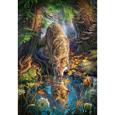 Castorland - Puzzle Wolf in the Wild - 1 500 piese