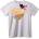 NOONEBRAND Тениска Карикатурно Сърце - 7XL, Black