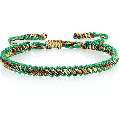 BudNej tibetský náramek pro štěstí zelený MN1920