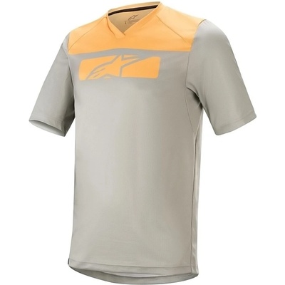 Alpinestars Drop 4.0. S/S Green Steel Šedá Pánské