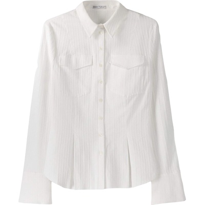 Bershka Блуза бяло, размер L