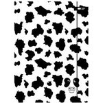GDD Briefcase A4+ with elastic band B&W cow HAPPY COLOR