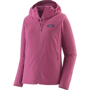 Patagonia Дамско софтшел яке Patagonia Women's R1 Crossstrata Hoody Softshell jacket - Faded Magenta (103-2877-0314)
