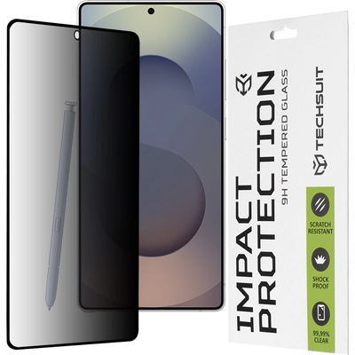 Techsuit - 111D Privacy Full Glue - Samsung Galaxy S25 Ultra - черен