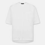 Dsquared2 Тениска DSQUARED2 Men's DSQ Bk Logo Oversized T-Shirt - White