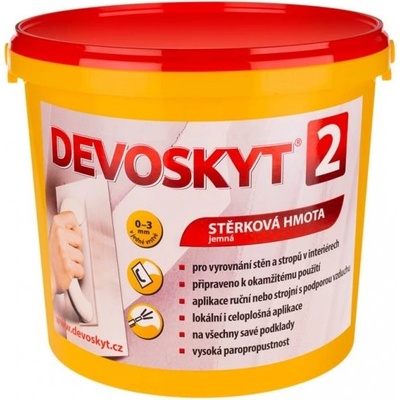 Devoskyt hrubost 2 stěrková hmota interiér1,8kg