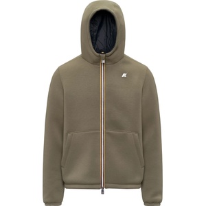 K-Way Мъжко ежедневно яке K-Way Jack Spacer Nylon Double Casual jacket - Green Army / Blue Depth (003-3799-0213)