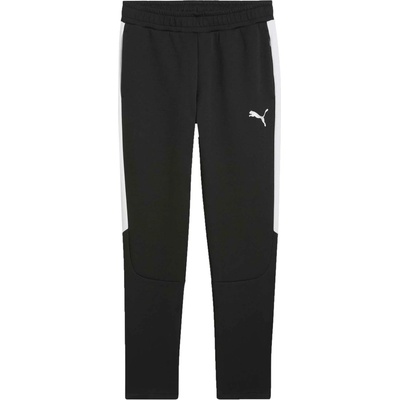 Puma TEAMEVOSTRIPE PANTS Černá Bílá