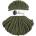 Bobbiny Jumbo 9 mm 30 m Avocado юта (BT-E048)