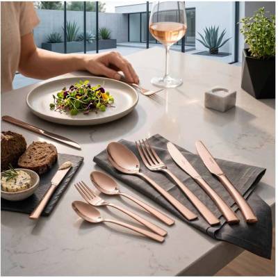 Berlingerhaus Sada příborů se steakovým nožem Rosegold Collection BH-3087 42 ks