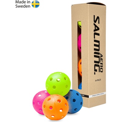 Salming Aero Ball Colour 4 ks