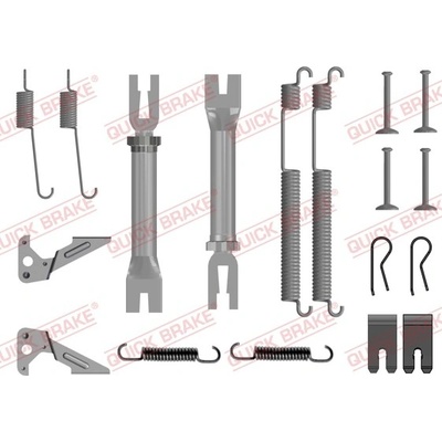 Sada příslušenství, brzdové čelisti QUICK BRAKE 105-0053S