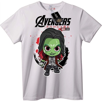 NOONEBRAND Тениска Avengers Gamora Chibi - 2XL, White