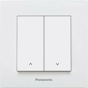 Image 1 of Panasonic КЛЮЧ КАРЕ ПЛЮС ДЕВИАТОРЕН ДВОЕН БЯЛ wktc00112wh-eu2 (wktc00112wh-eu2)