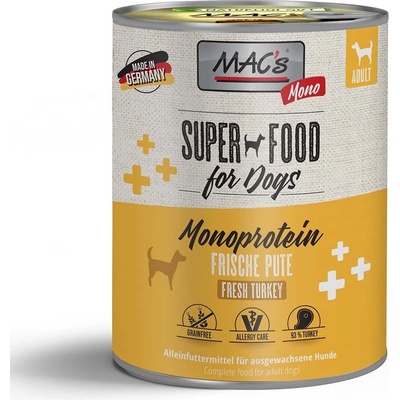 MAC's Dog Mono Sensitive Krůta 6 x 800 g