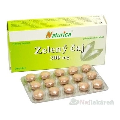 Naturica ZELENÝ ČAJ 300 mg 30 ks