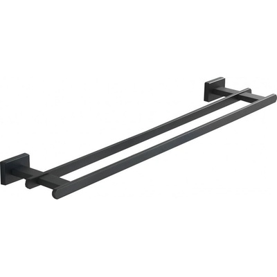 Mexen Arno двоен закачалка за кърпи, черен - 7020725-70 (7020725-70)