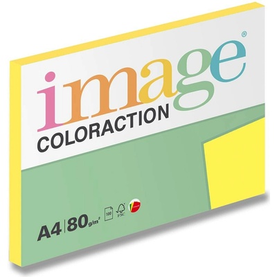 Papír barevný A4 80 g Image Coloraction CY39 Canary středně žlutá