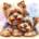 Norimpex - Puzzle Diamant painting: Two Yorkshire Terriers 30x40cm - 1 - 39 piese