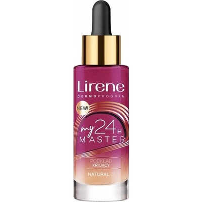 Lirene My Master vysoce krycí make-up natural 30 ml