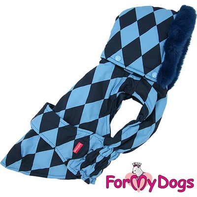 FOR MY DOGS Zimní bunda HARLEQUIN