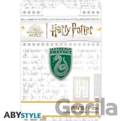 ABYstyle odznak Harry Potter Slizolín Prefect
