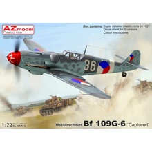 AZ Model Bf 109G-6 „Captured“ 1:72